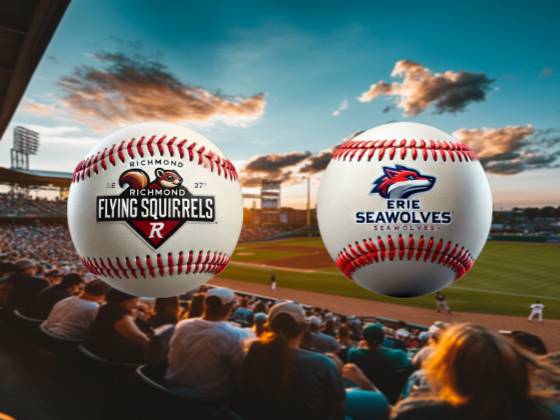 Erie Seawolves vs. Richmond Flying Squirrels